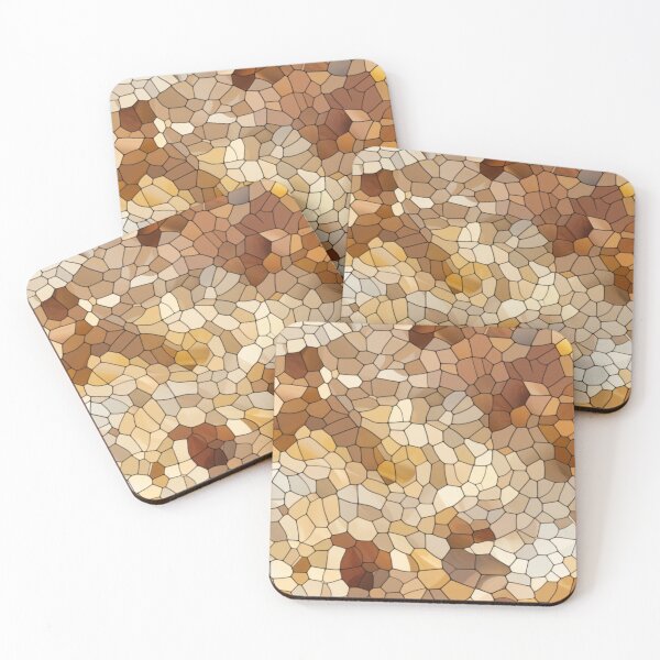 Item preview, Gold and Brown Mosaic designed and sold by SunnMoonHB.