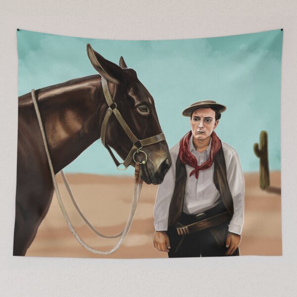 Item preview, Buster Keaton Painting designed and sold by AK-Hevonen.