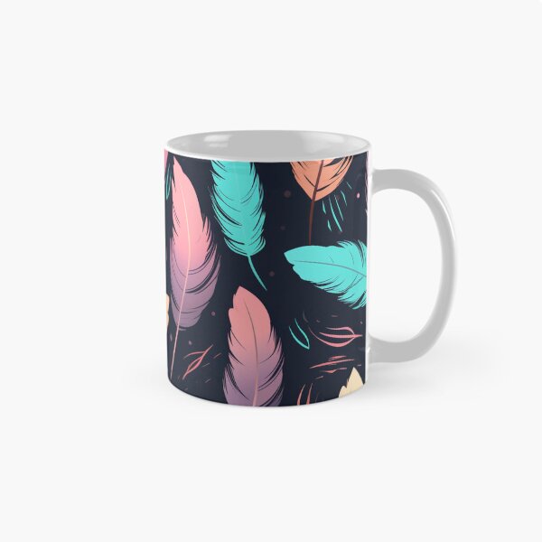 Item preview, Feather Pattern designed and sold by SideSignal.