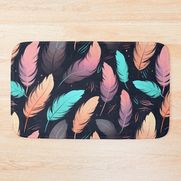 Item preview, Feather Pattern designed and sold by SideSignal.