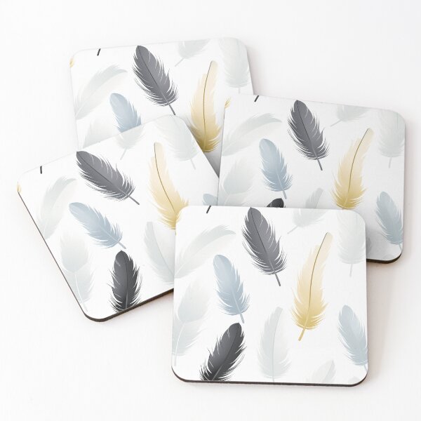 Item preview, Feather Pattern designed and sold by SideSignal.