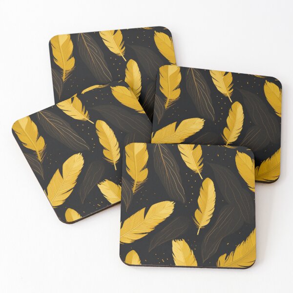 Item preview, Feather Pattern designed and sold by SideSignal.