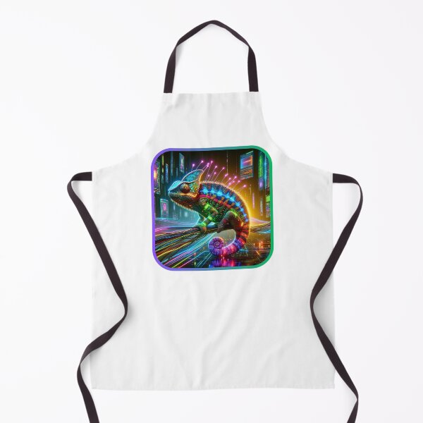 Item preview, Neon Chameleon - Adaptive Reptile designed and sold by MrAI-Store.