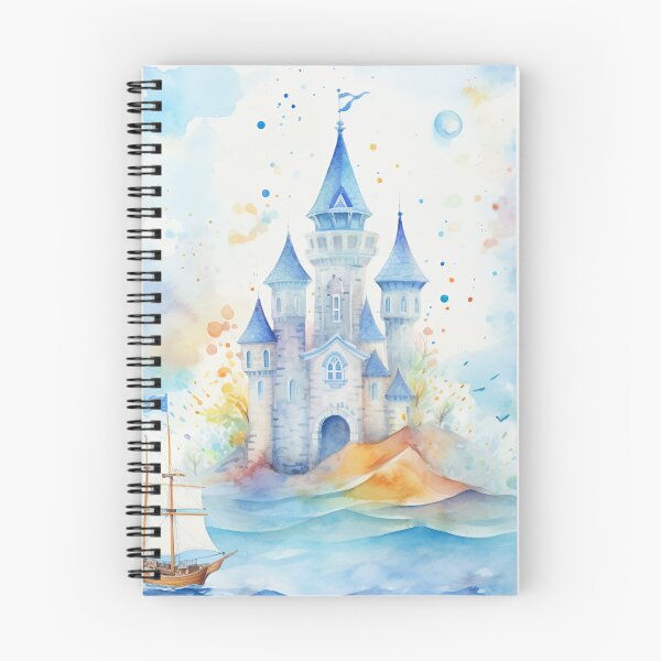 Item preview, Seaside Castle Dreams: Colorful Splendor designed and sold by LittleLuvies.