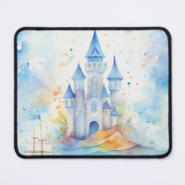 Item preview, Seaside Castle Dreams: Colorful Splendor designed and sold by LittleLuvies.
