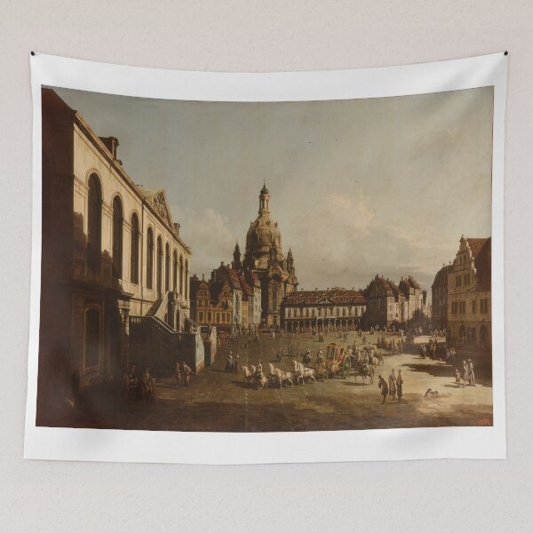 Item preview, The Neuer Marktplatz in Dresden, Bernardo Bellotto designed and sold by Suzana Djordjevic.