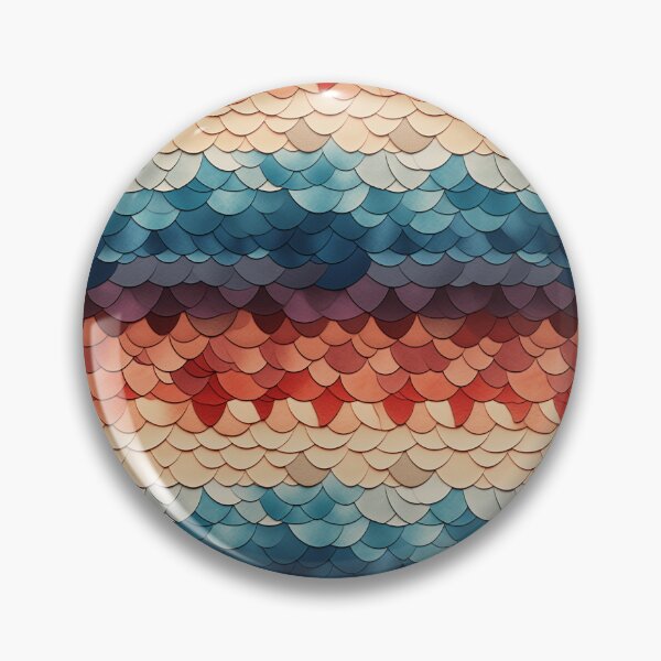 Item preview, Fishscales Pattern designed and sold by SideSignal.