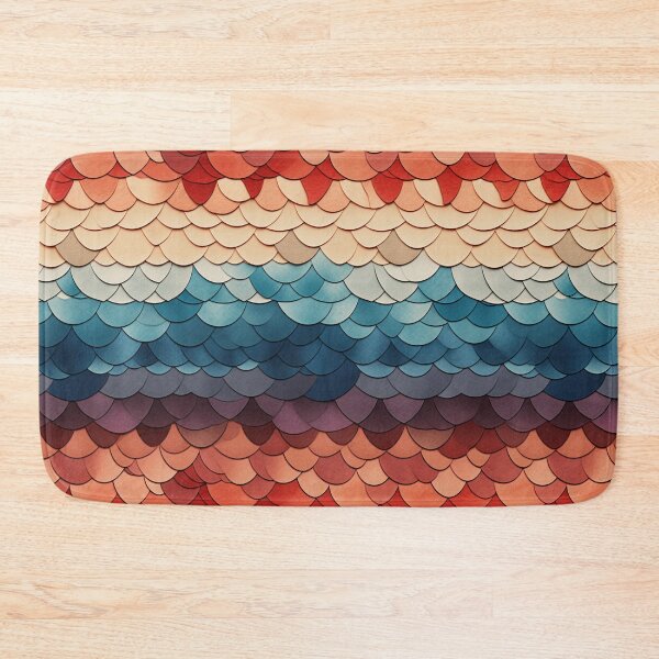 Item preview, Fishscales Pattern designed and sold by SideSignal.