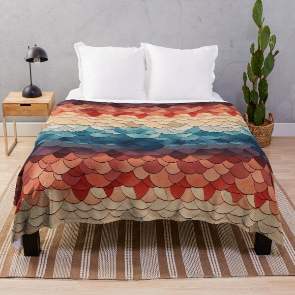 Item preview, Fishscales Pattern designed and sold by SideSignal.