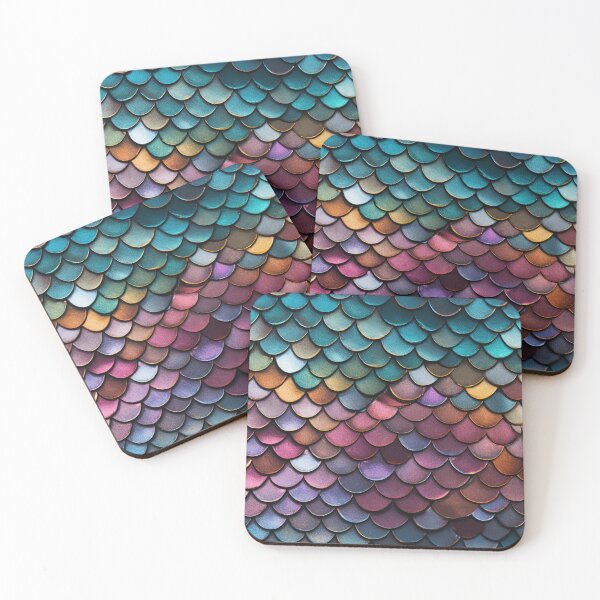 Item preview, Fishscales Pattern designed and sold by SideSignal.