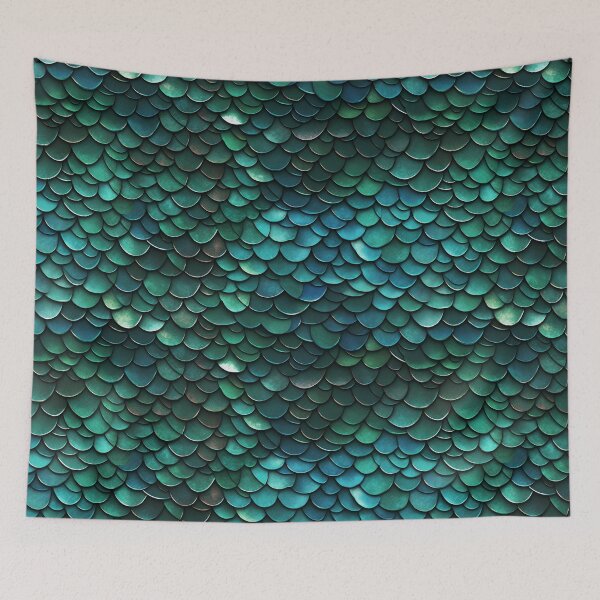 Item preview, Fishscales Pattern designed and sold by SideSignal.