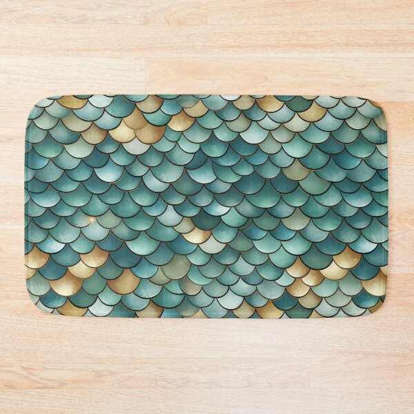 Item preview, Fishscales Pattern designed and sold by SideSignal.