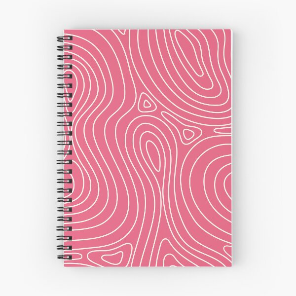 Item preview, Abstract lines pink pattern designed and sold by snadesign.