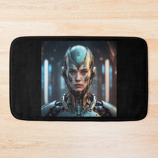 Item preview, Portrait of the Synthetic Muse designed and sold by AICreativeArts.