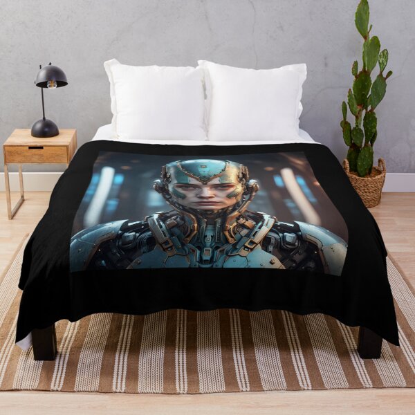 Item preview, Portrait of the Synthetic Muse designed and sold by AICreativeArts.