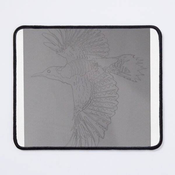 Item preview, Northern Flicker Flying Sketch designed and sold by JustCass81.