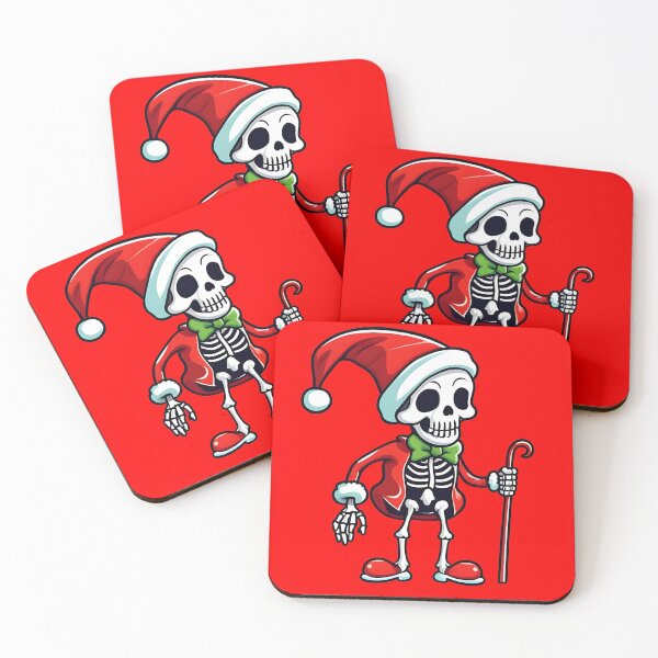 Item preview, santas helper elf skeleton designed and sold by ArtforArts.