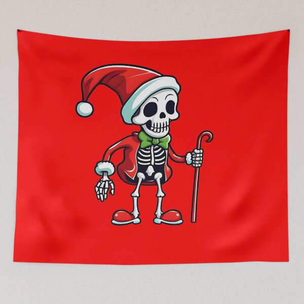 Item preview, santas helper elf skeleton designed and sold by ArtforArts.