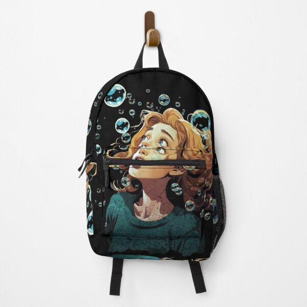 Item preview, GIRL BREATHING OUT BUBBLES - BREATHE ME IN designed and sold by justyna-s28.