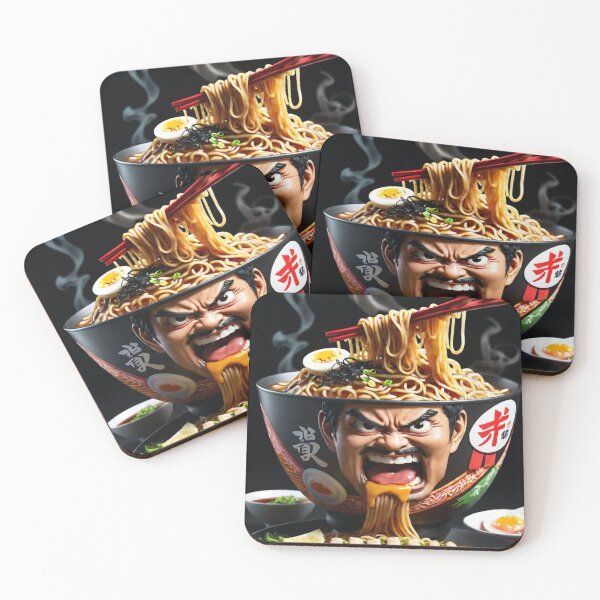 Item preview, Angry Food Series - Angry Ramen Soup - Funny Angry Food  designed and sold by Butler in the Home.