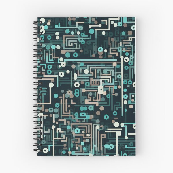 Item preview, Digital Code Abstract Pattern designed and sold by SideSignal.