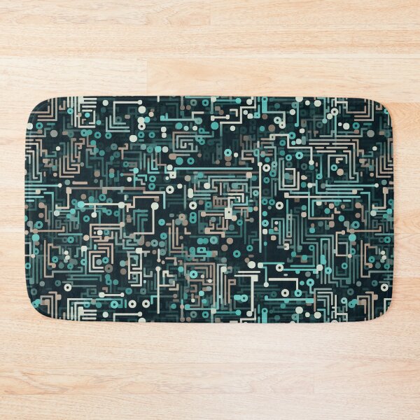Item preview, Digital Code Abstract Pattern designed and sold by SideSignal.