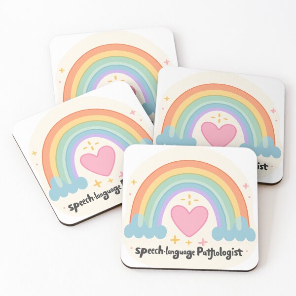 Artikelvorschau, Das Herz und der Regenbogen der SLP entworfen und verkauft von SpeechBits.