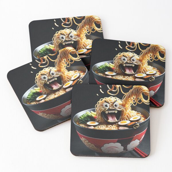 Item preview, Angry Food Series - Angry Ramen Soup - Funny Angry Food  designed and sold by Butler in the Home.