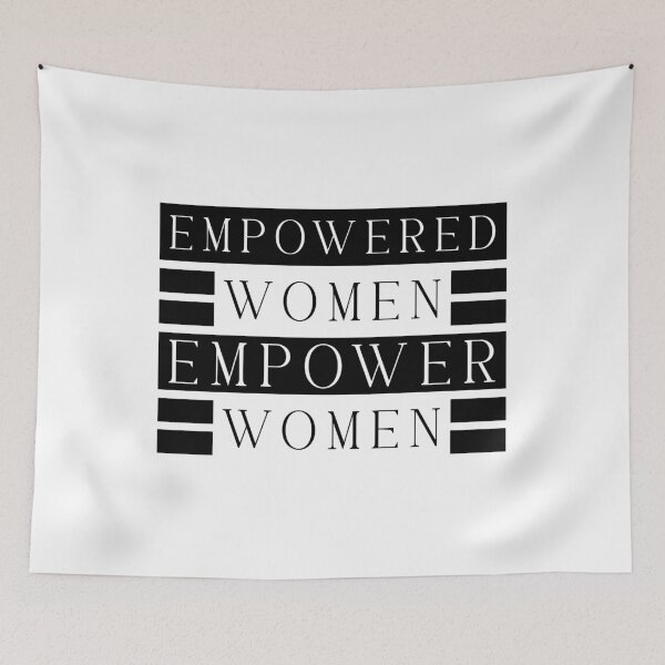 Item preview, Empowered women empower women positive inspirational - Funny quote meme designed and sold by Jesticker.