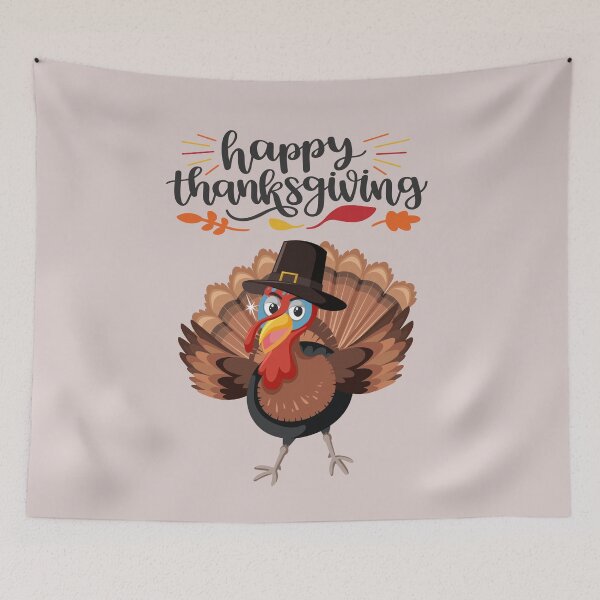 Item preview, Happy Thanksgiving turkey graphics  designed and sold by JaroDesign2023.