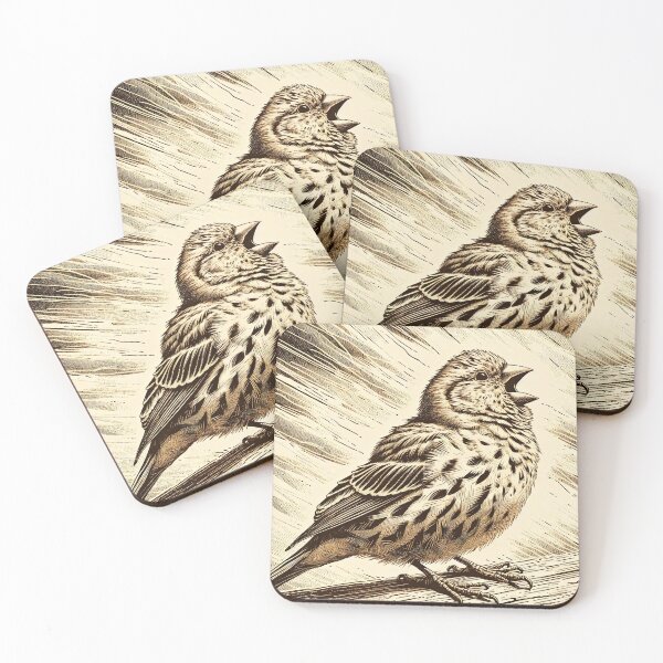 Item preview, Morning Sparrow's Serenade designed and sold by PictorialWhimsy.