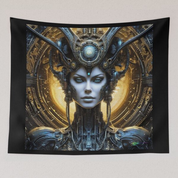 Item preview, Alien Cyborg Goddess  - Dark Fantasy Dreams 5 designed and sold by Benito Del Ray.
