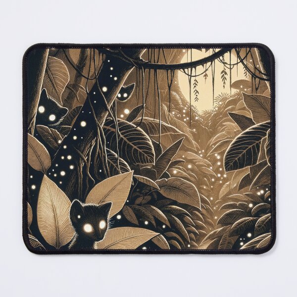 Item preview, Mystical Glow in the Jungle Night designed and sold by PictorialWhimsy.