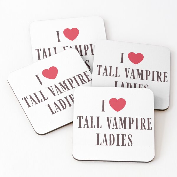 Item preview, I Love Tall Vampire Ladies designed and sold by nic0bit.