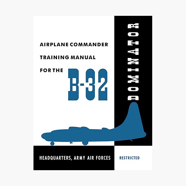 Item preview, Consolidated B-32 Dominator designed and sold by AeroRelics.