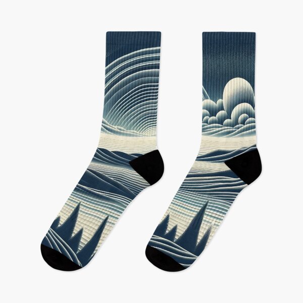 Item preview, Surreal Sunset in the Valley of Waves designed and sold by PictorialWhimsy.