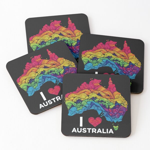 Item preview, I love Australia designed and sold by KarakitAI.
