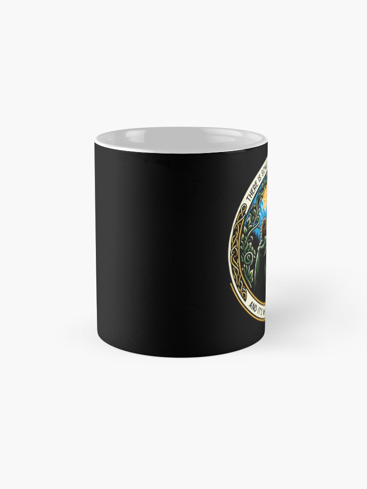 Aperçu 4 sur 6. Mug à café avec l'œuvre Il y a du bien dans ce monde et cela vaut la peine de se battre - Sunrise - Fantasy créée et vendue par flevin.