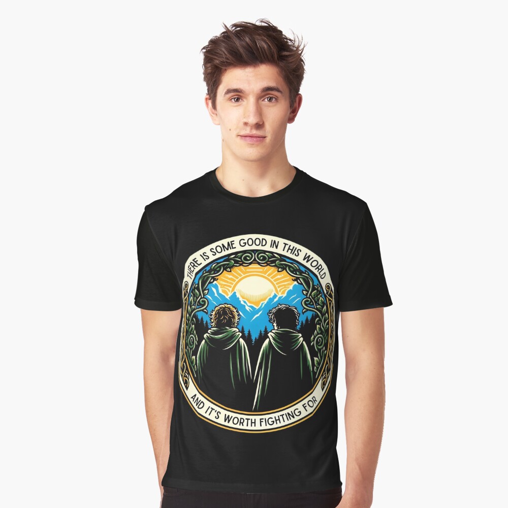 Aperçu de l'œuvre T-shirt graphique créée et vendue par flevin.