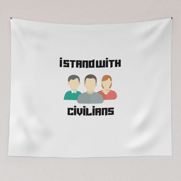 Item preview, i stand with civilians , people1 designed and sold by FLOWER--ART.