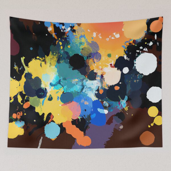 Item preview, Chromatic Euphoria Canvas designed and sold by kasha-shadow.