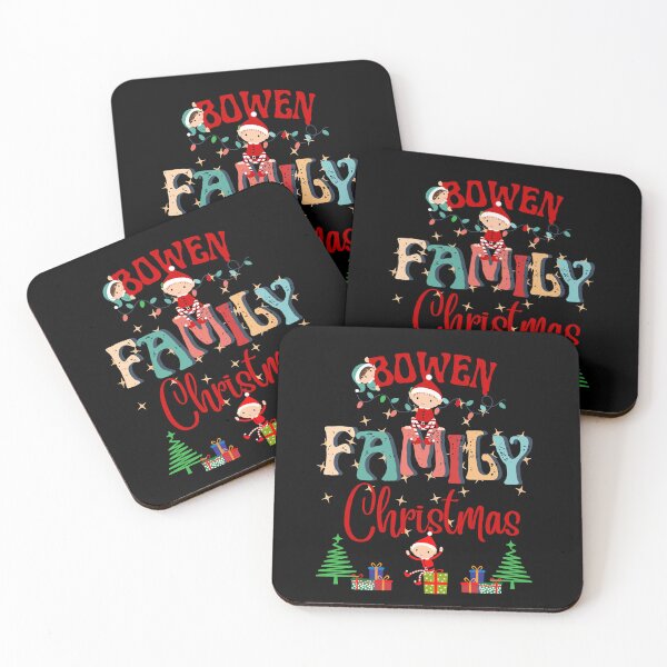 Item preview, Bowen Family Christmas Personalized Christmas Celebration Design designed and sold by MimsTees.