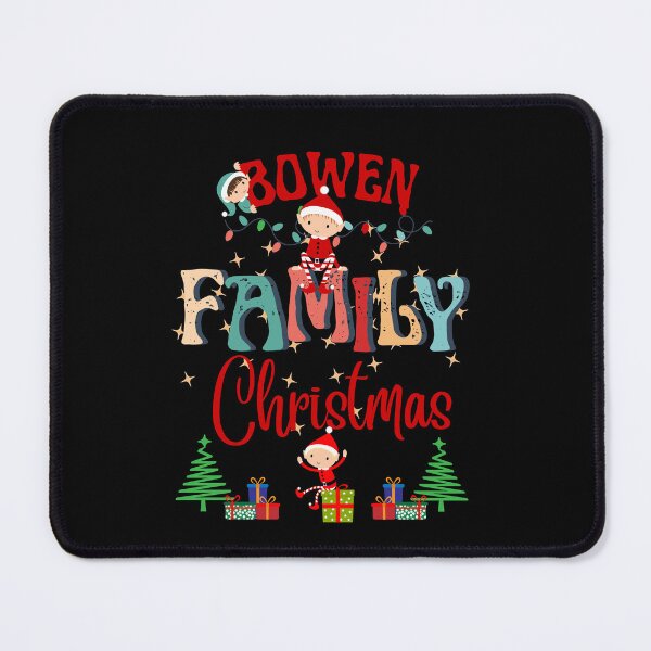 Item preview, Bowen Family Christmas Personalized Christmas Celebration Design designed and sold by MimsTees.
