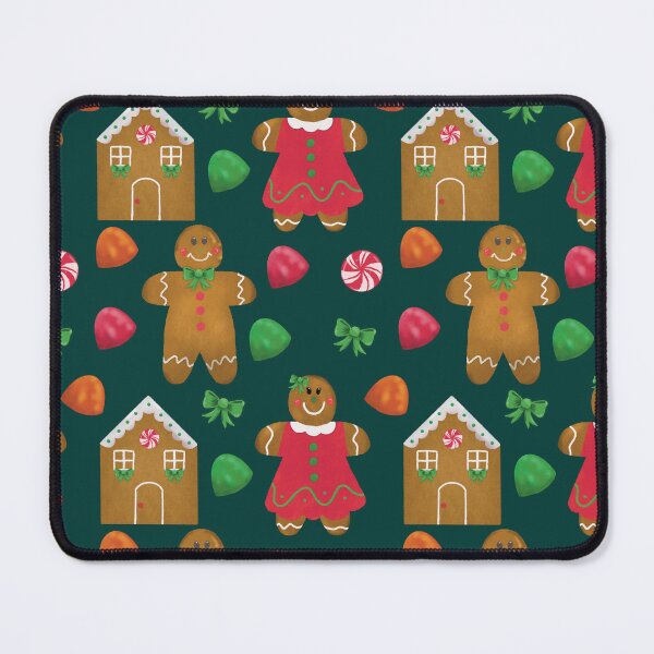 Item preview, Amigos de pan de jengibre en verde azulado designed and sold by Font and Flaura.