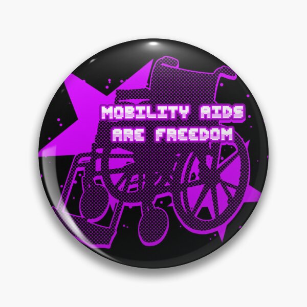 Item preview, ★ MOBILITY AIDS ARE FREEDOM designed and sold by HAZARDWIFE.