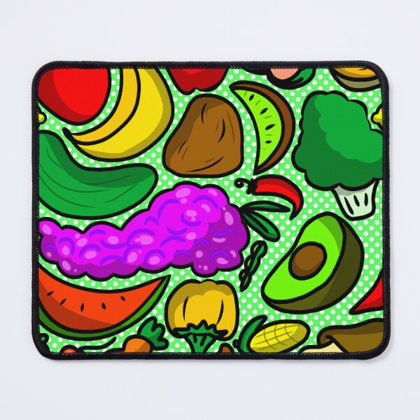 Item preview, VeggieAndFruitPattern designed and sold by YSNostalgiaShop.