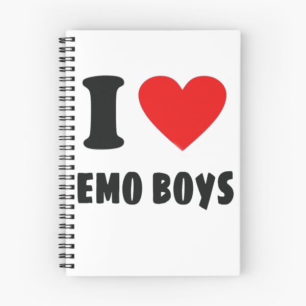 Item preview, i heart emo boys design  designed and sold by Lee Rose.