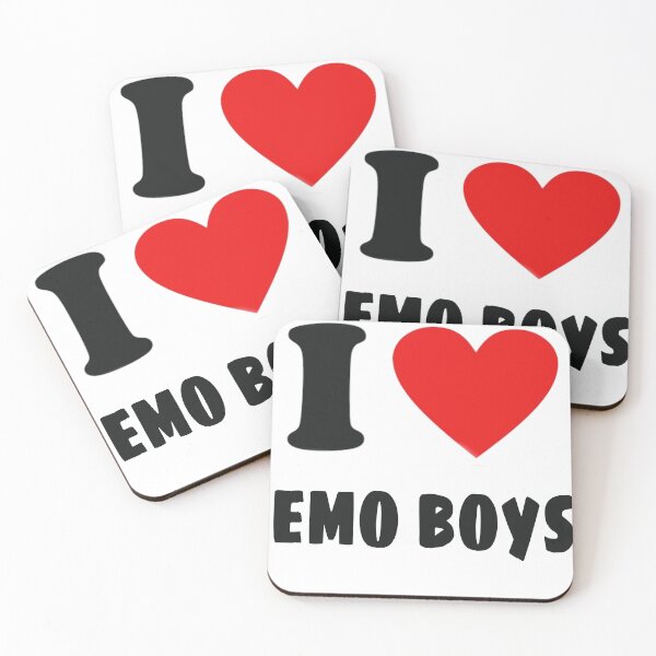 Item preview, i heart emo boys design  designed and sold by Lee Rose.