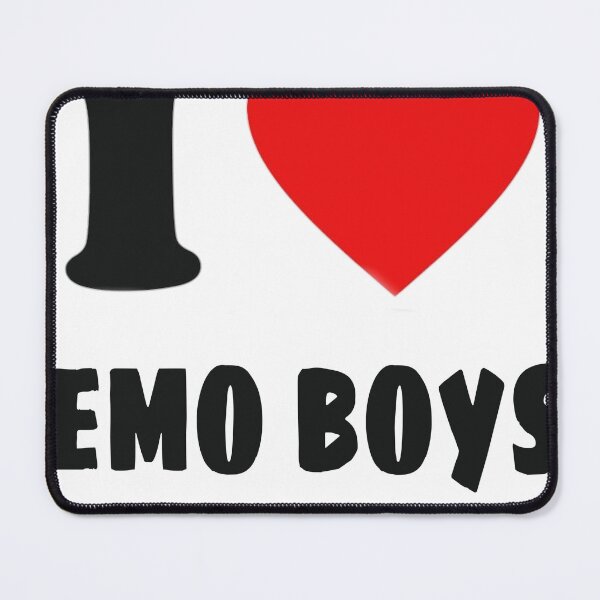 Item preview, i heart emo boys design  designed and sold by Lee Rose.