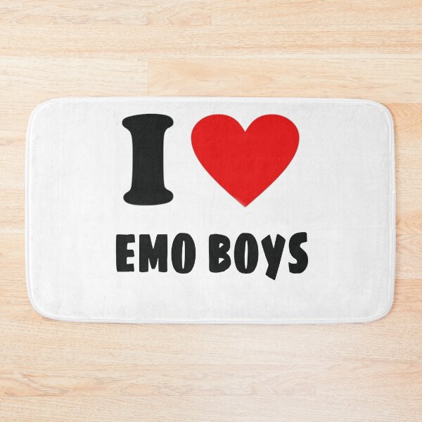 Item preview, i heart emo boys design  designed and sold by Lee Rose.